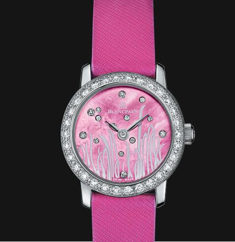 Review Blancpain Watches for Women Cheap Price Ladybird Ultraplate Replica Watch 0062 1954G 52A - Click Image to Close